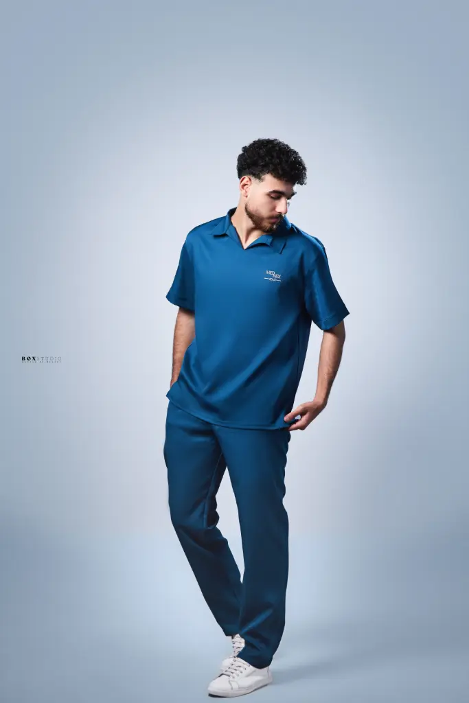 Turquoise Scrub For Men (S)