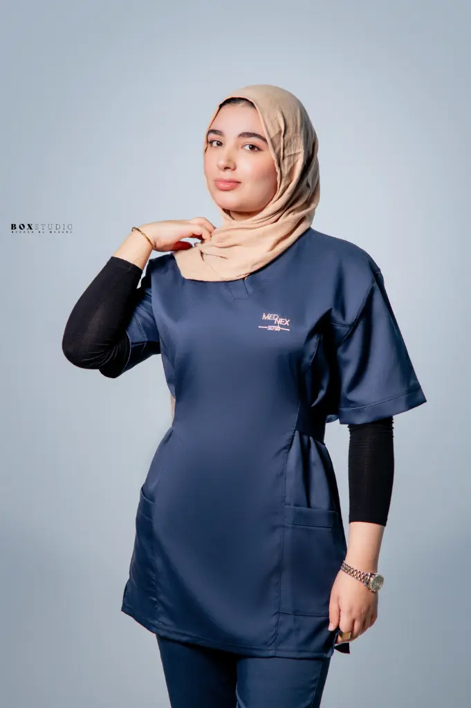 Navy Scrub For Women (S)