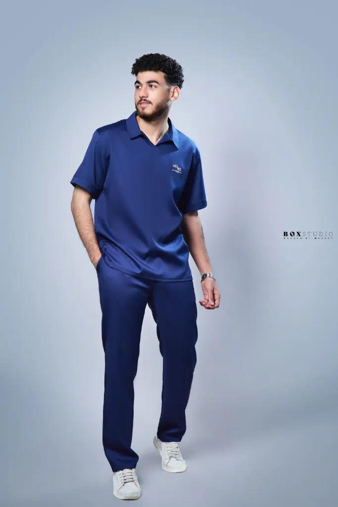 Navy Scrub For Men (S)